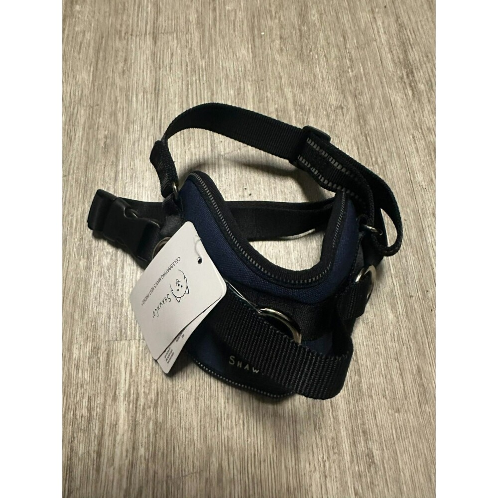 ShawnCo Essential Dog Harness - No Pull Pet Vest - New - Navy Blue - Small